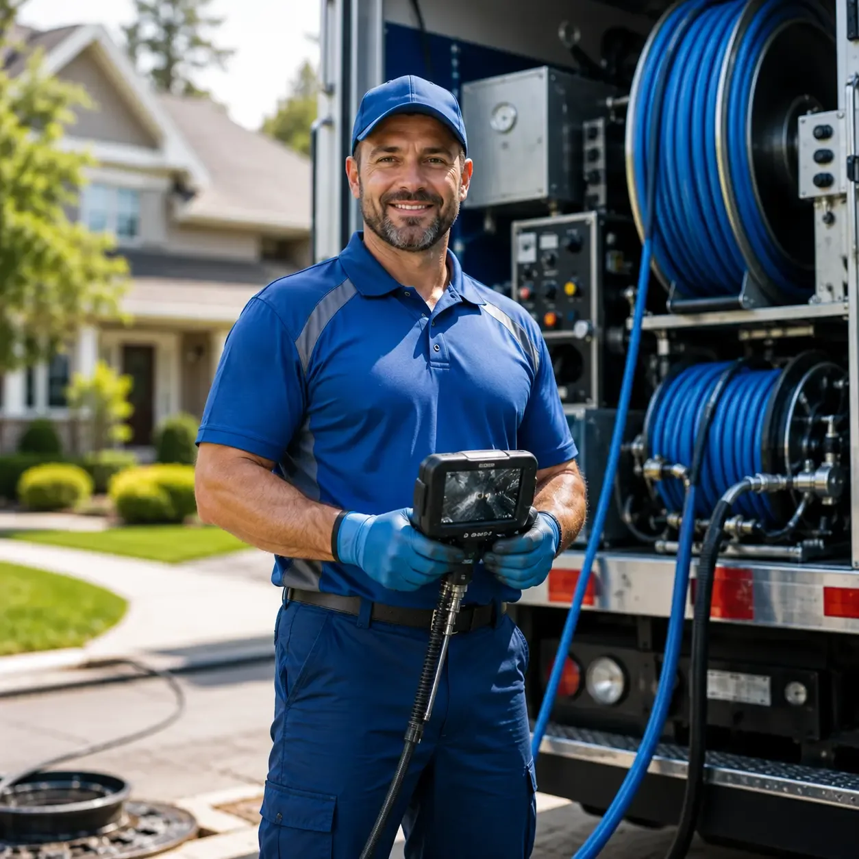 Local outdoor drain cleaning specialists in Campbellton, TX